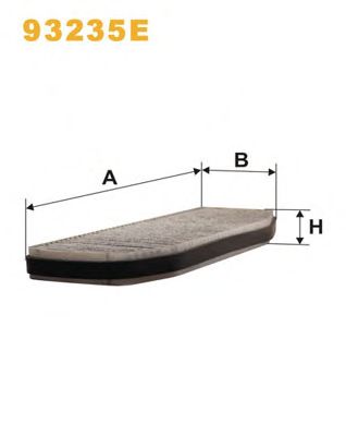 WIX FILTERS 93235e -  Фильтр воздуха в салоне